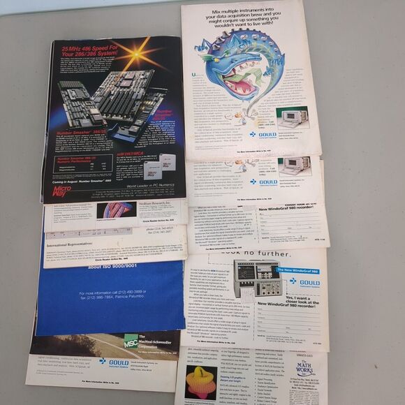NASA Tech Briefs Magazine lot of 11 1990's - Picture 2 of 2
